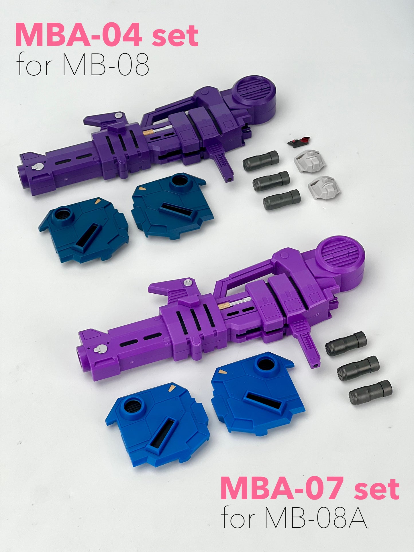 MBA-07 Upgraded parts for MB-08A DOUBLE EVIL A