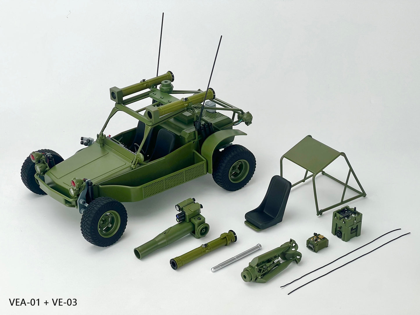 VEA-01 Missile launcher set (Pre-order)