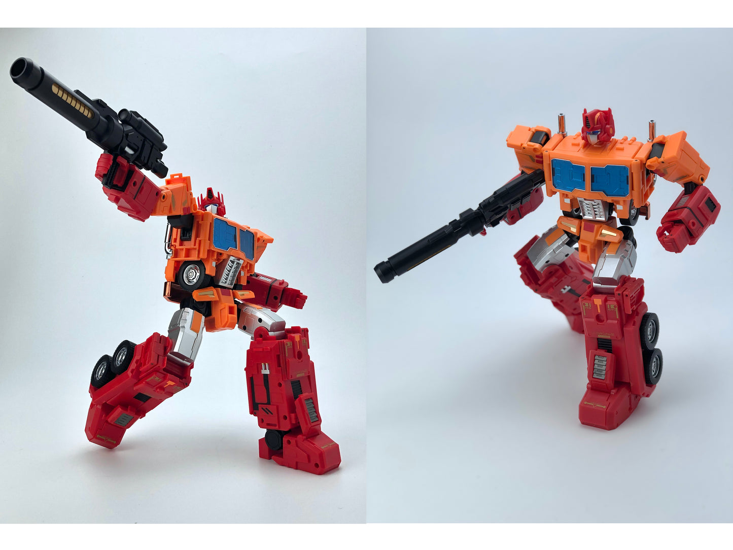 MB-06D ORANGE POWER BASER + MB-11D ORANGE GOD ARMOUR
