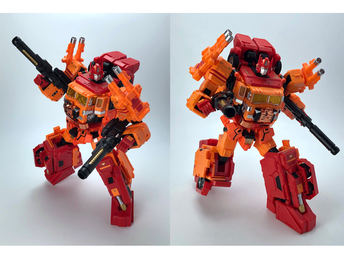 MB-06D ORANGE POWER BASER + MB-11D ORANGE GOD ARMOUR