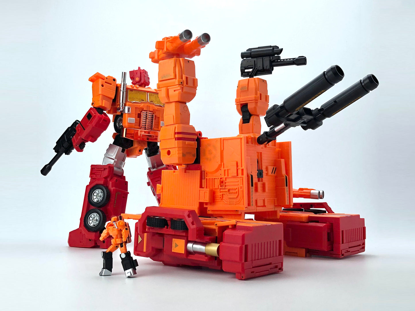 MB-06D ORANGE POWER BASER + MB-11D ORANGE GOD ARMOUR