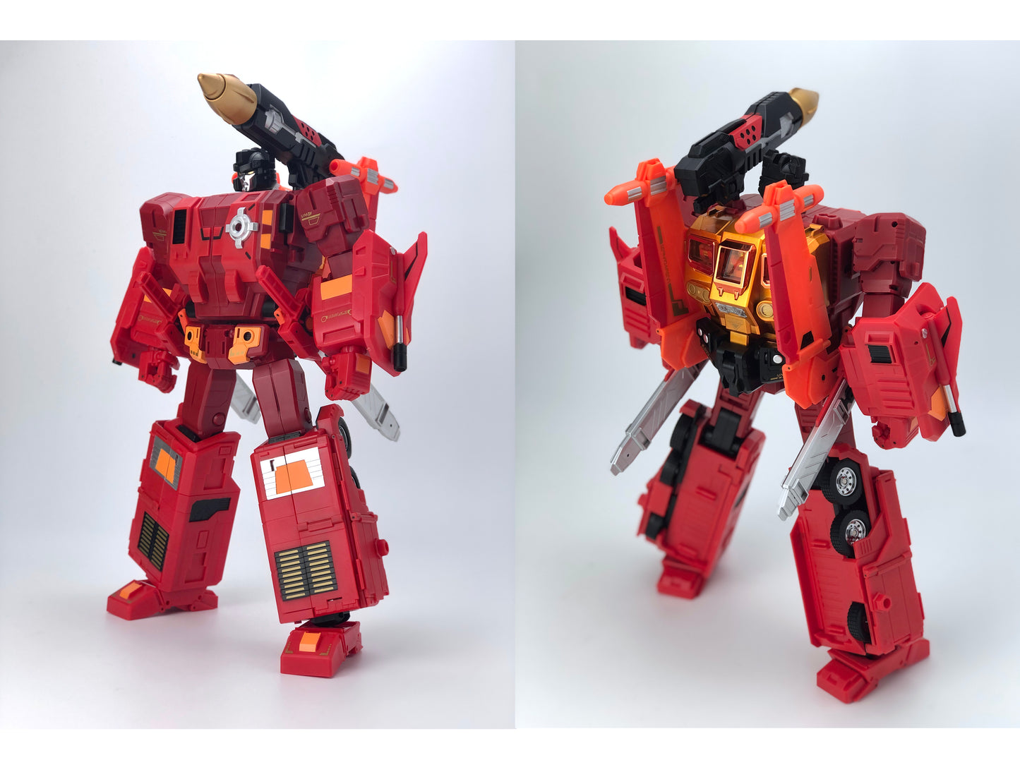 MB-06D ORANGE POWER BASER + MB-11D ORANGE GOD ARMOUR