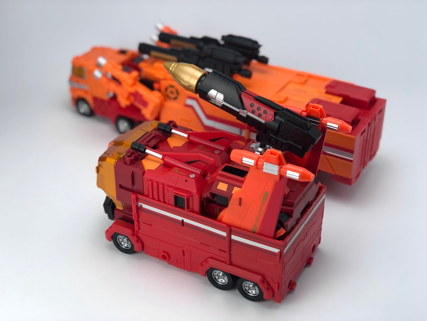 MB-06D ORANGE POWER BASER + MB-11D ORANGE GOD ARMOUR