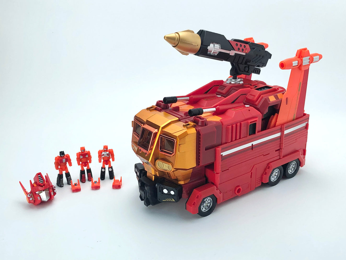 MB-06D ORANGE POWER BASER + MB-11D ORANGE GOD ARMOUR