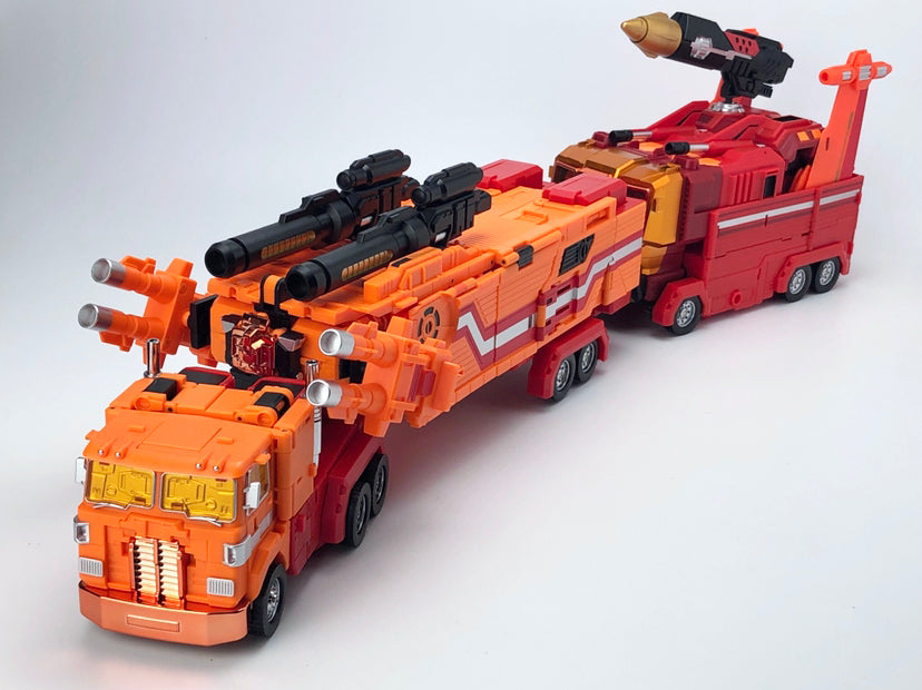 MB-06D ORANGE POWER BASER + MB-11D ORANGE GOD ARMOUR