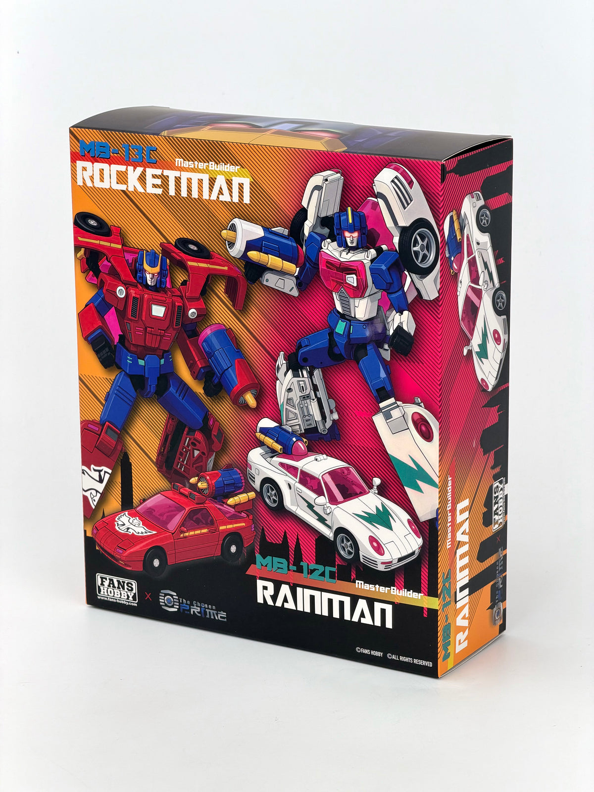MB-12C RAINMAN & 13C ROCKETMAN (TFcon Orlando 2026 exclusive item)