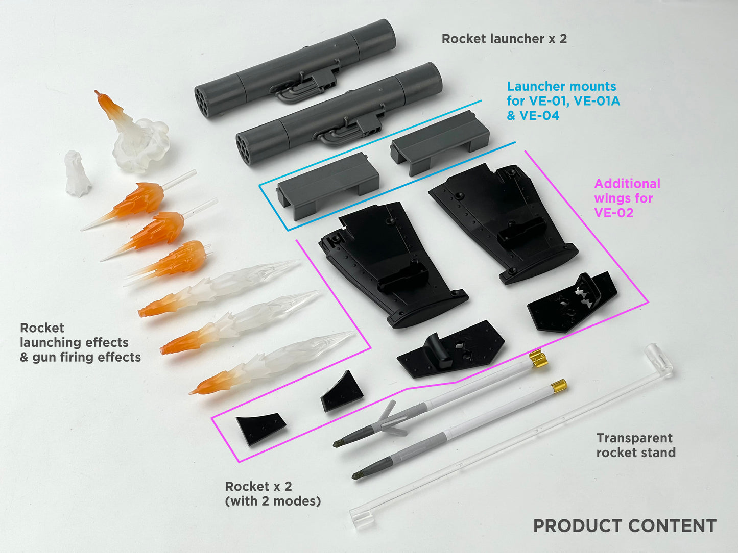 VEA-02 Rocket launcher + Rocket launching & Gun firing effects (Pre-oreder)