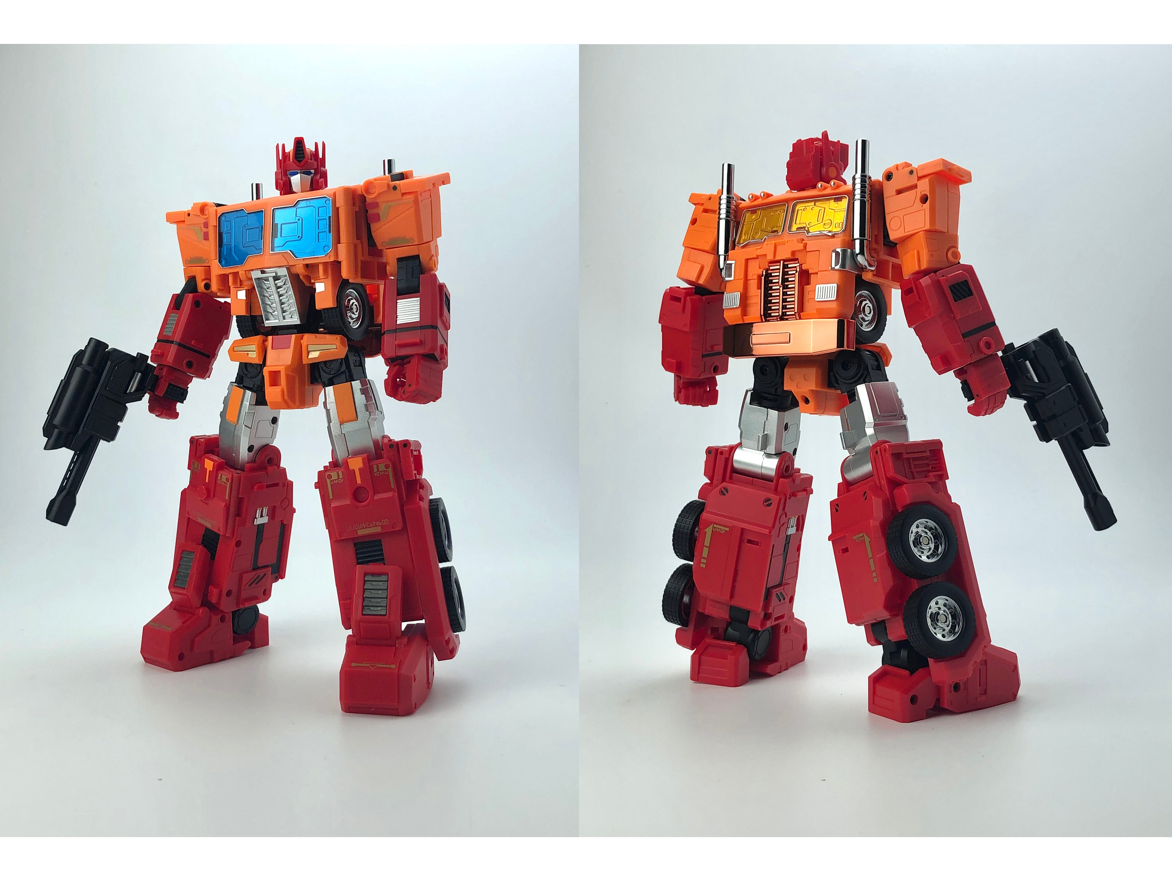 MB-06D ORANGE POWER BASER + MB-11D ORANGE GOD ARMOUR