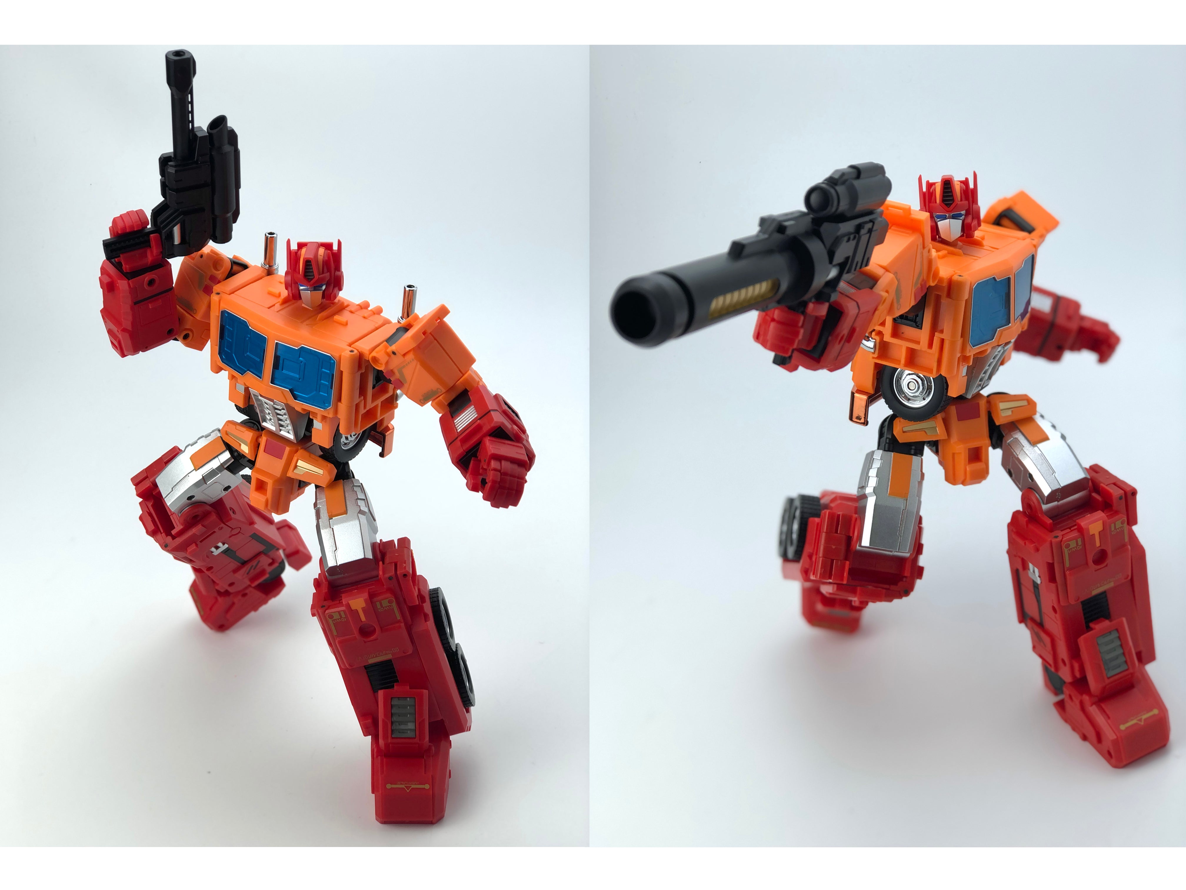 MB-06D ORANGE POWER BASER + MB-11D ORANGE GOD ARMOUR