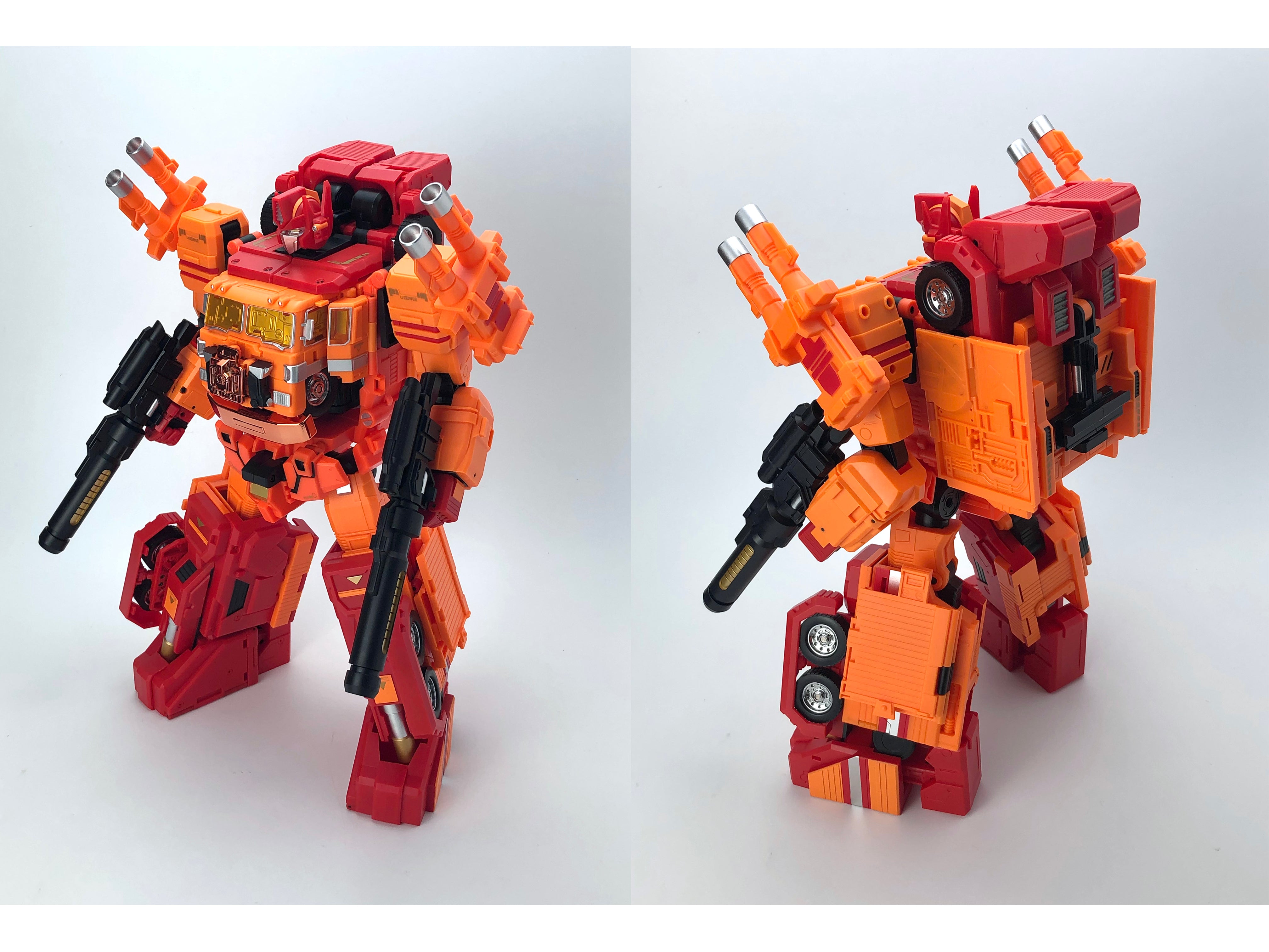 MB-06D ORANGE POWER BASER + MB-11D ORANGE GOD ARMOUR