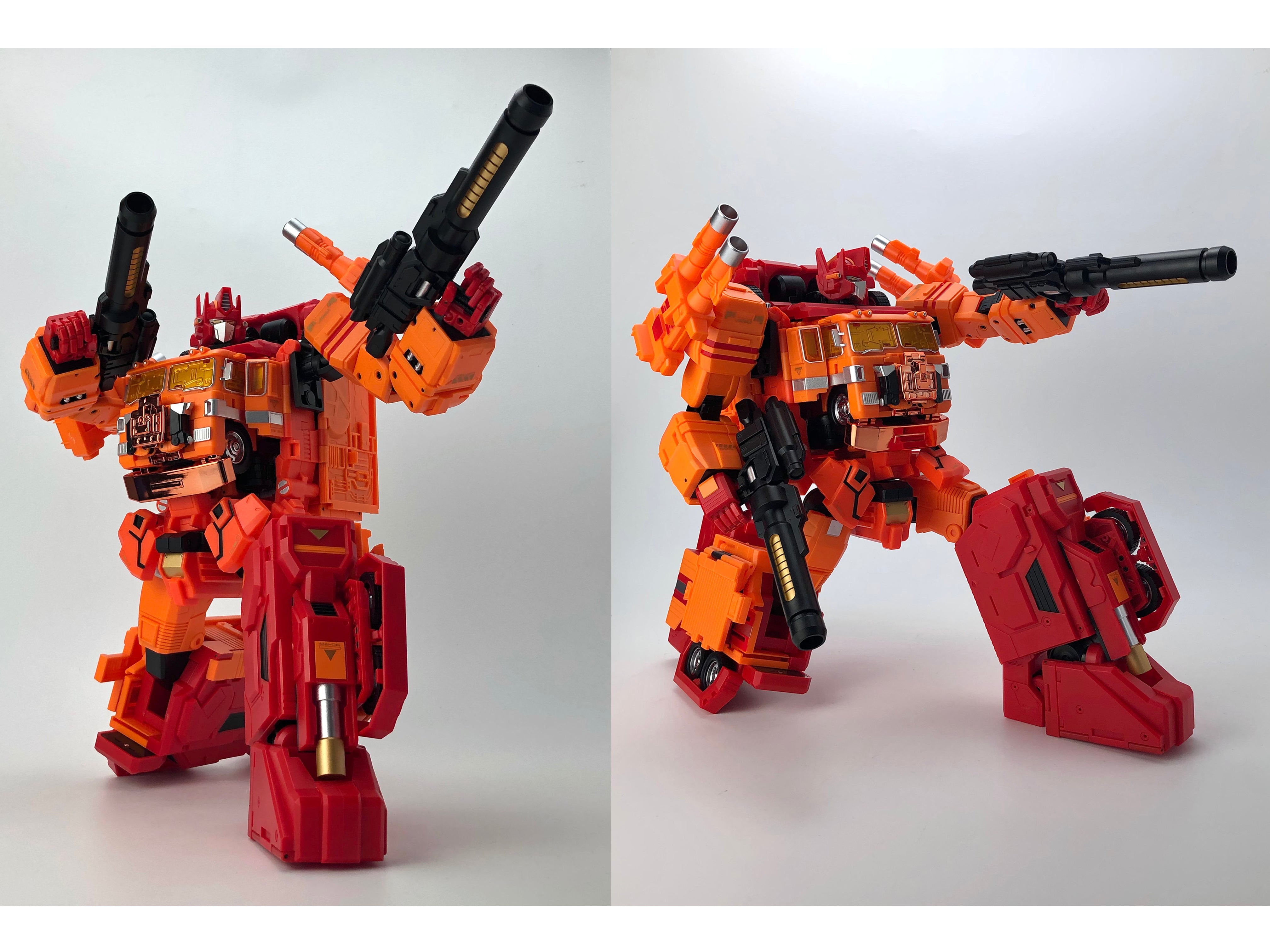 MB-06D ORANGE POWER BASER + MB-11D ORANGE GOD ARMOUR