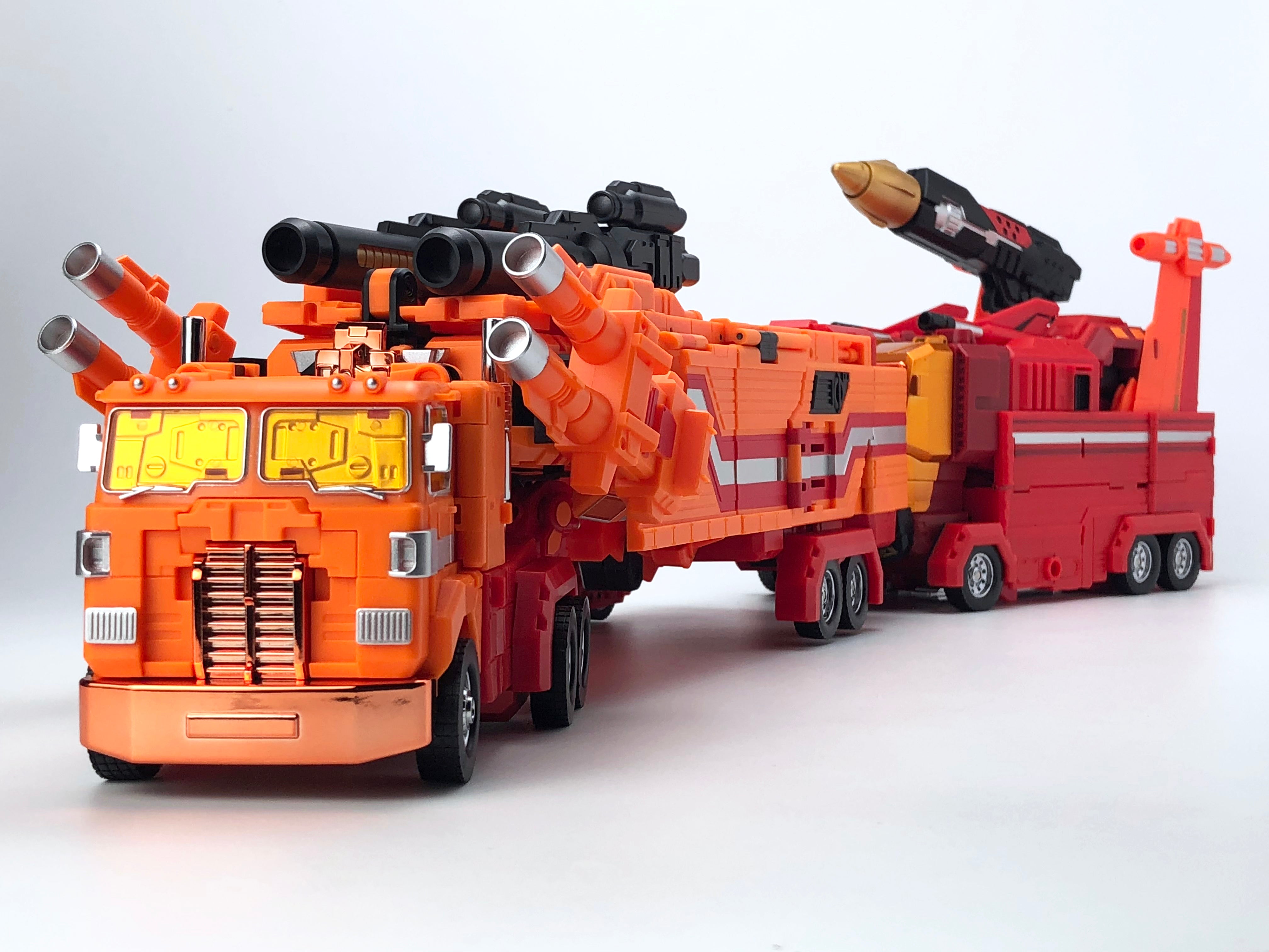 MB-06D ORANGE POWER BASER + MB-11D ORANGE GOD ARMOUR