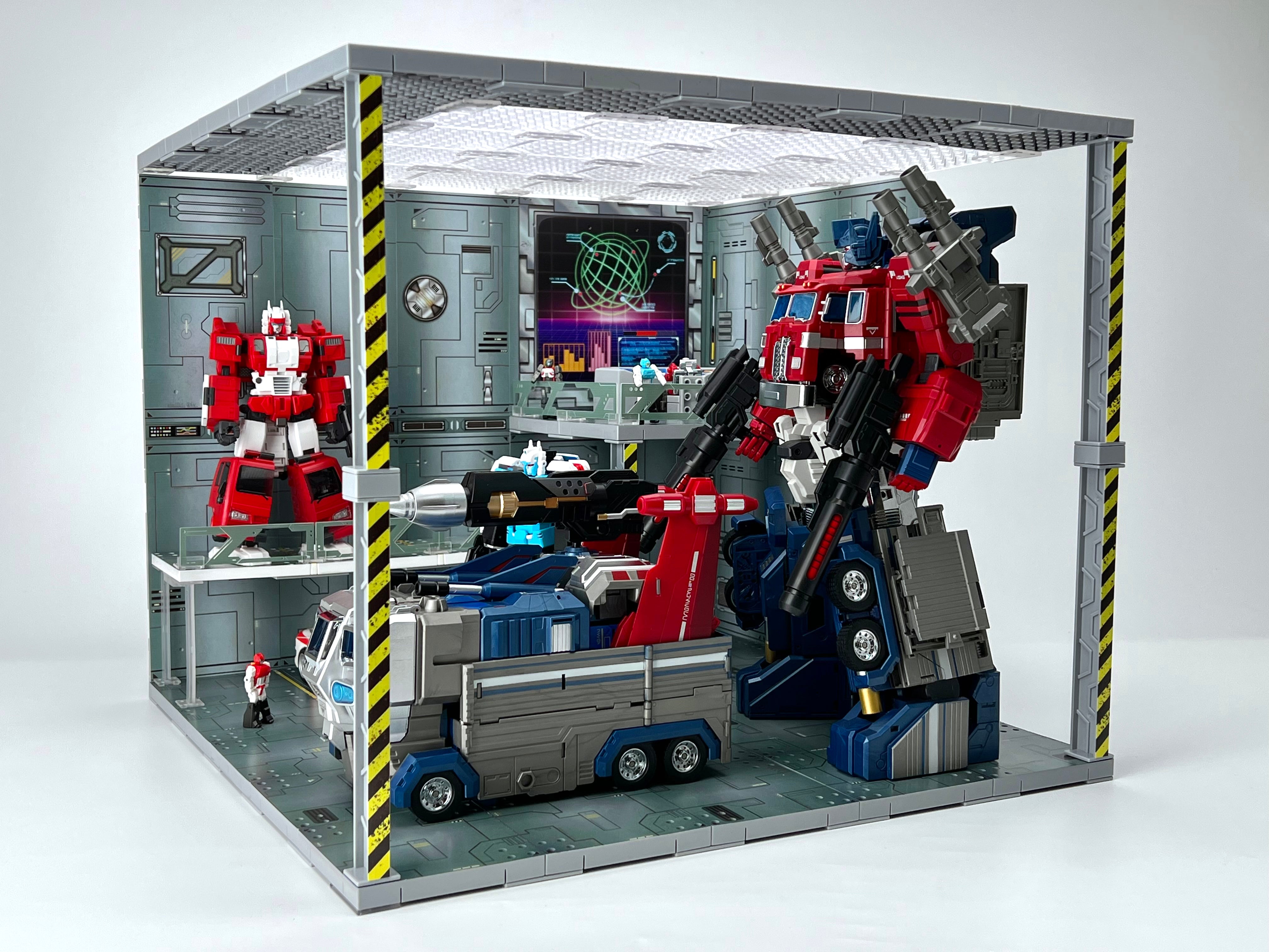 ☆Diorama Display Factory☆ FEXT HOBBY x FANS HOBBY] SCI-FI 07 HANGAR DIORAMA – Fans-Hobby