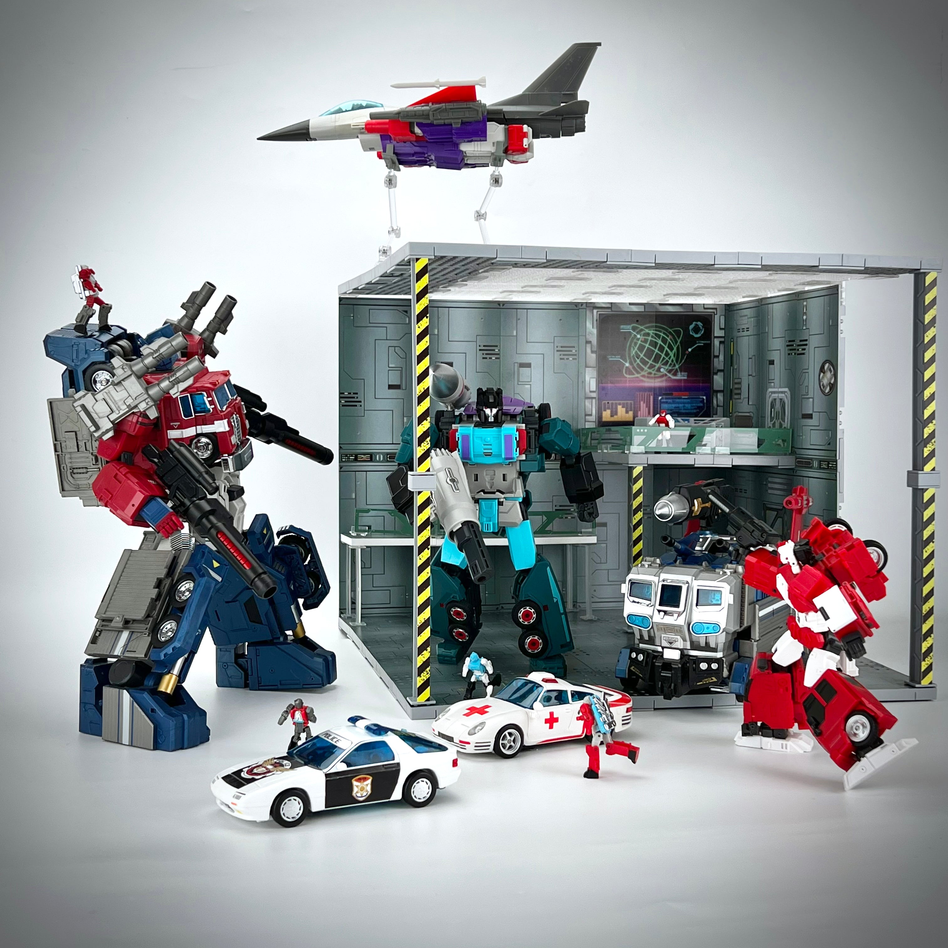 ☆Diorama Display Factory☆ FEXT HOBBY x FANS HOBBY] SCI-FI 07 HANGAR DIORAMA – Fans-Hobby